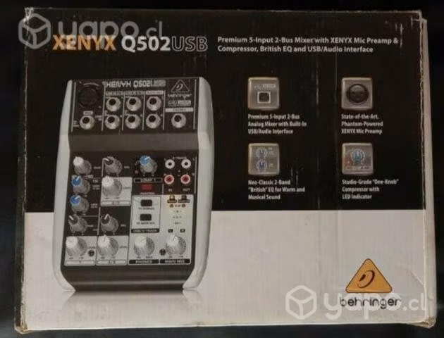 Mixer berhinger Xenyx Q502