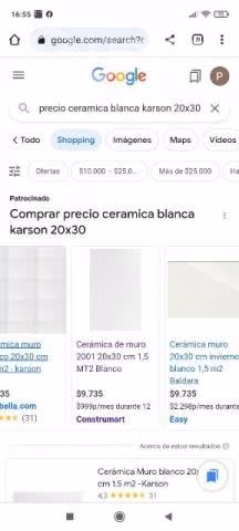 Cerámica muro karson