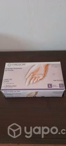 Guantes de látex y vinilo