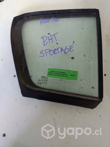 Vidrio Aleta Original Puerta Tras Der (KSA110) Kia