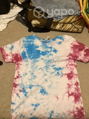 Polera teñida a mano