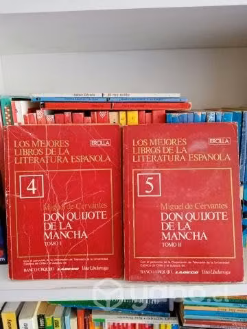 Don Quijote de la Mancha tomos I,II,III y IV