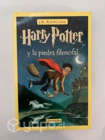 Libro Harry Potter y la piedra filosofal (1 libro)
