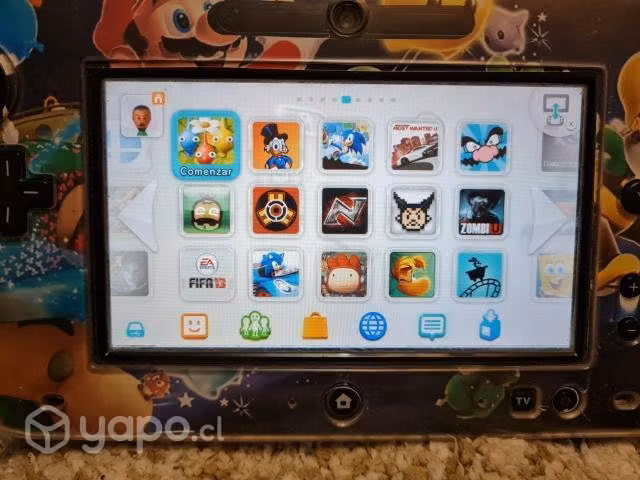 Wii U excelente estado, desbloq + 85 juegos