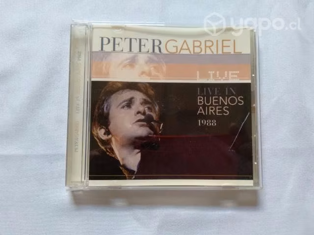 Cd de Peter Gabriel - Live Buenos Aires