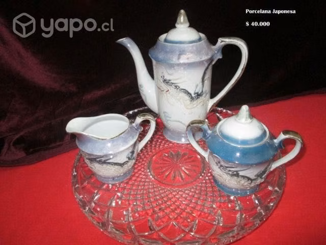 Porcelana japonesa 3 piezas - Imagen 5