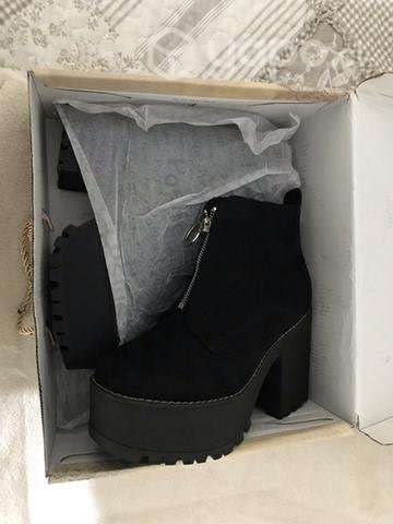 Botines Poeme Gamuza - Imagen 2