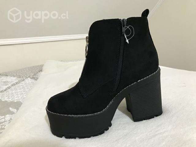 Botines Poeme Gamuza - Imagen 5