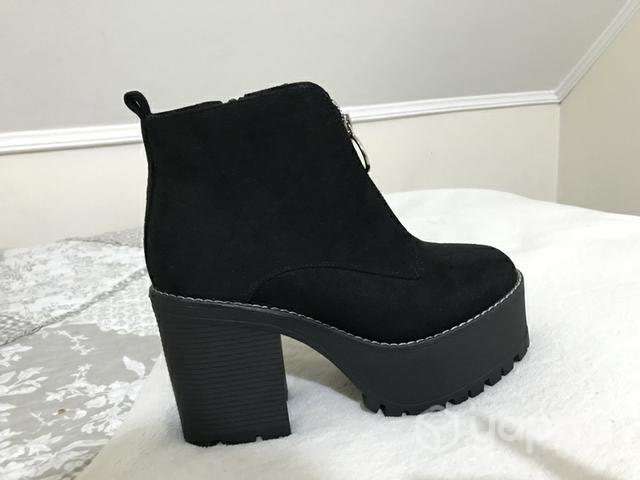 Botines Poeme Gamuza - Imagen 3