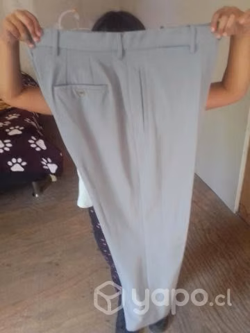 Terno Zara talla L como nuevo gris - Imagen 3