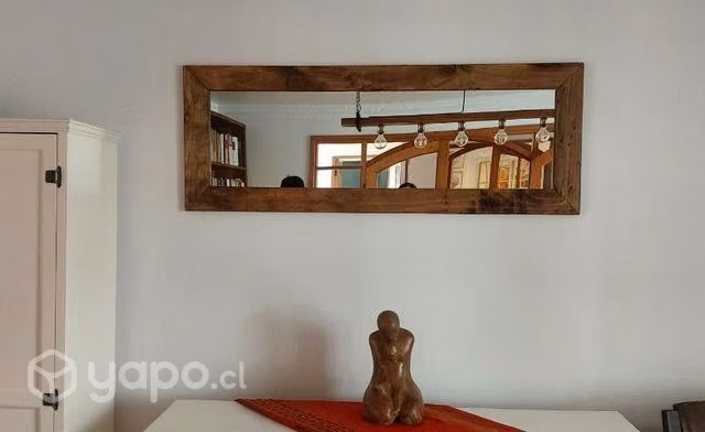 Espejos rústicos madera