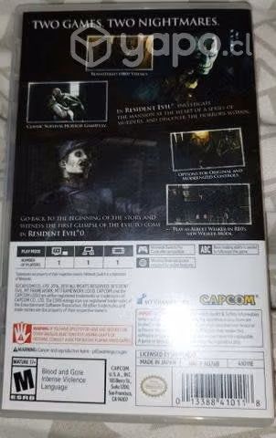 Resident Evil Origins Collection SWITCH