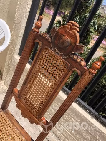 Silla antigüedad junco - Imagen 2
