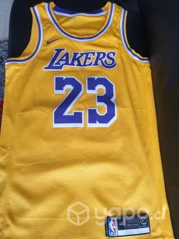 Camisera basquet lakers nueva