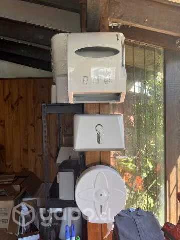 DISPENSADOR TOALLA JUMBO PAPEL HIGIÉNICO 300mt