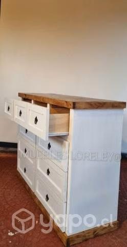 Comodas de madera, pague con tarjeta de crédito - Imagen 3