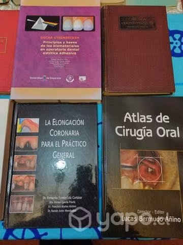 Libros de odontología muy completo material