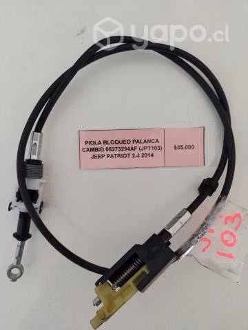 Piola Bloqueo Palanca Cambio 05273294AF (JPT103) J