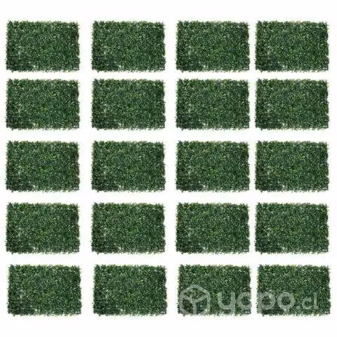 Pasto palmeta artificial trebol vertical de 60x40