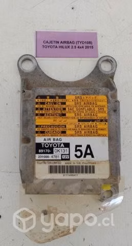 Cajetín Airbag (TYD108) Toyota Hilux 2.5 4x4 2015