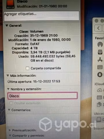 Disco duro externo 4TB - Imagen 3