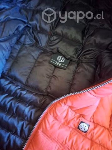 Chaqueta maui de plumas