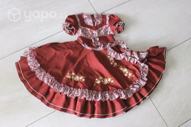 Vestido de cueca más falso