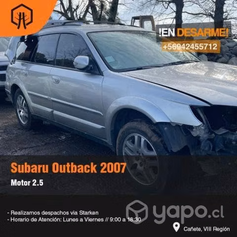 Evaporizador subaru outback 2007