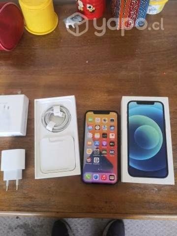 IPhone 12 Azul 64 GB Impecable