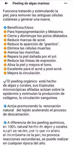 Peeling Orgánico de Algas Marinas - Imagen 2