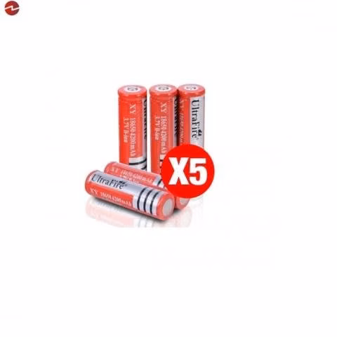 Pilas Recargables Linternas Led Modelo 18650
