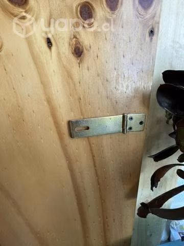 Juego puertas terciado barnizado