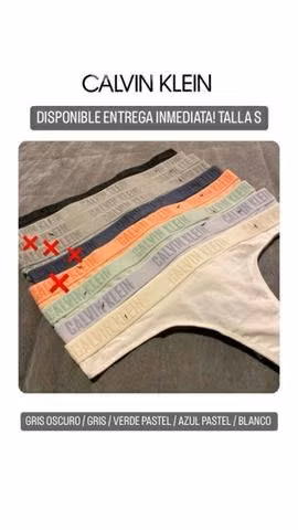 Ropa interior calvin klein