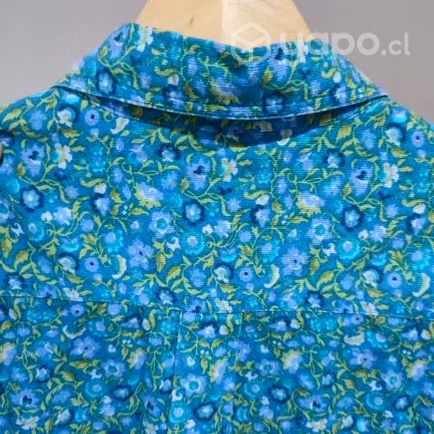 Blusa algodón de India talla M amplia - Imagen 3