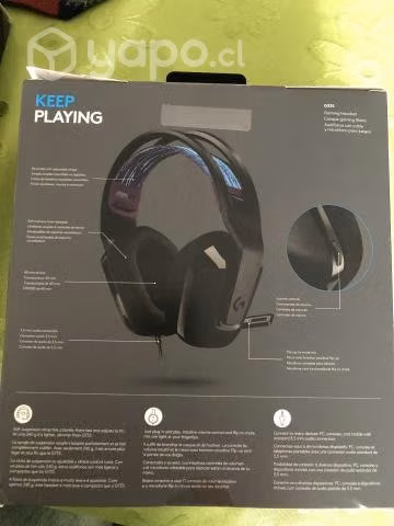 Audifonos gamer logitech g335