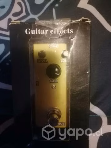 Pedal de guitarra eléctrica Overdrive