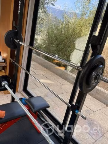 Rack Levantamiento de Pesas + Accesorios GYM