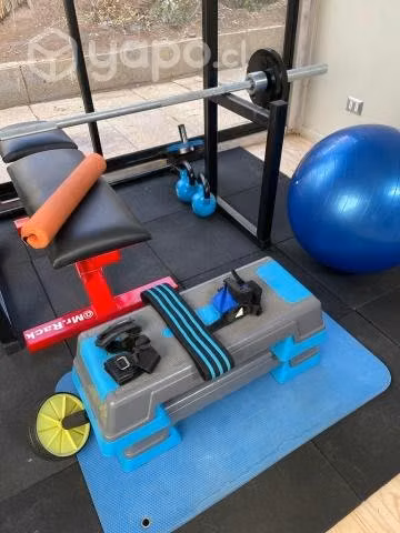 Rack Levantamiento de Pesas + Accesorios GYM