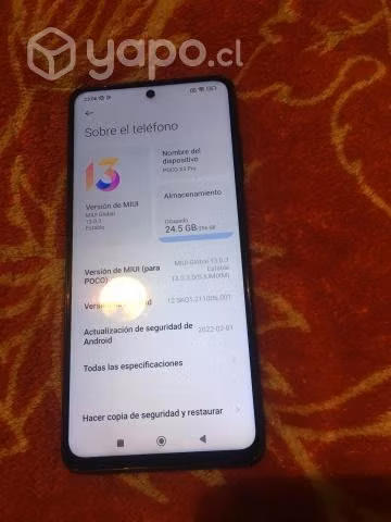 Xiaomi poco x3 pro 256gb