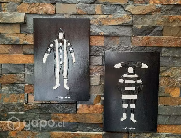 Cuadros Espíritus Selknam