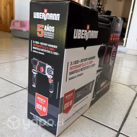 Rotomartillo Ubermann 3 J SDS Plus Eléctrico 800w