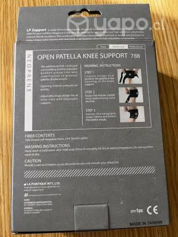 Rodillera de neopreno ajustable - Imagen 2