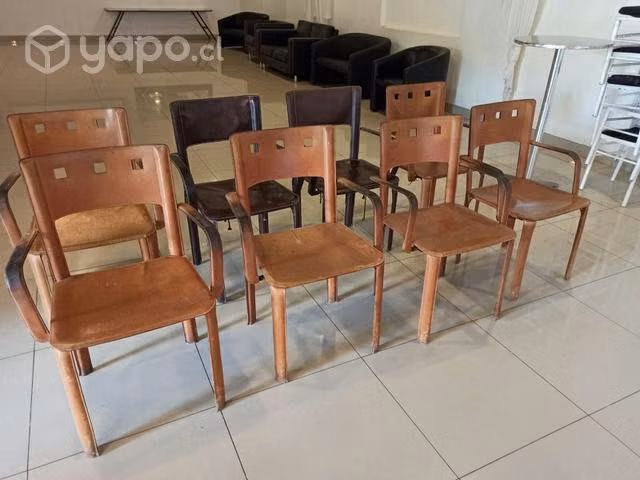 Sillas de cuero