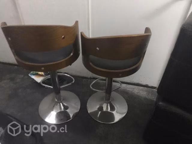 Dos pisos ecocuero madera, regulables