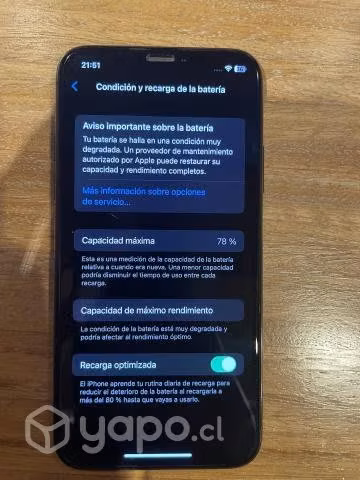 Iphone X 256GB