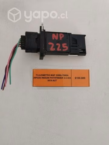 Flujometro MAF 22680-7S00A (NP225) Nissan Pathfind