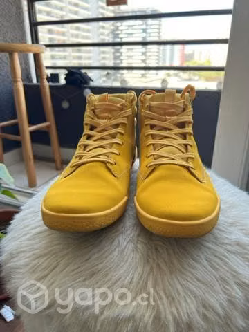Zapatilla CAT Hombre Hex Hi Amarillo - Imagen 2