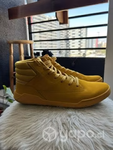 Zapatilla CAT Hombre Hex Hi Amarillo