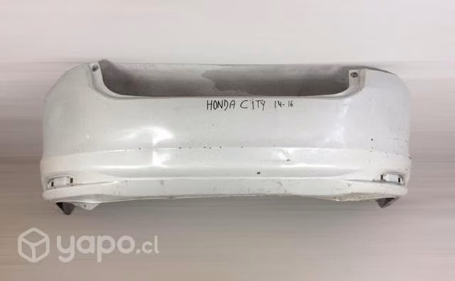 Parachoque Trasero Honda City 2014 2016