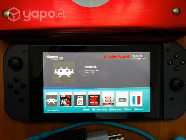 Nintendo switch liberada